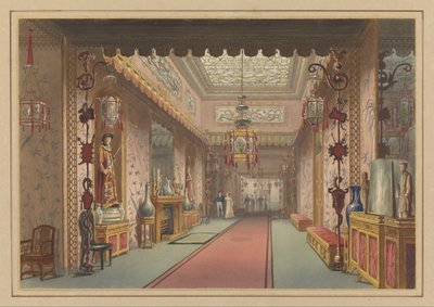 Chinese Gallery As It Was, Plate XV in Illustrations of Her Majesty